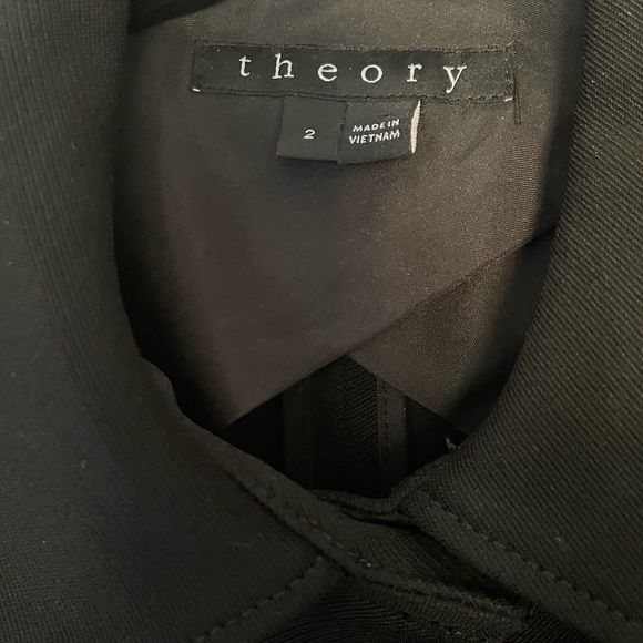 Theory Black Jacket Size Small - Picture 4 of 5